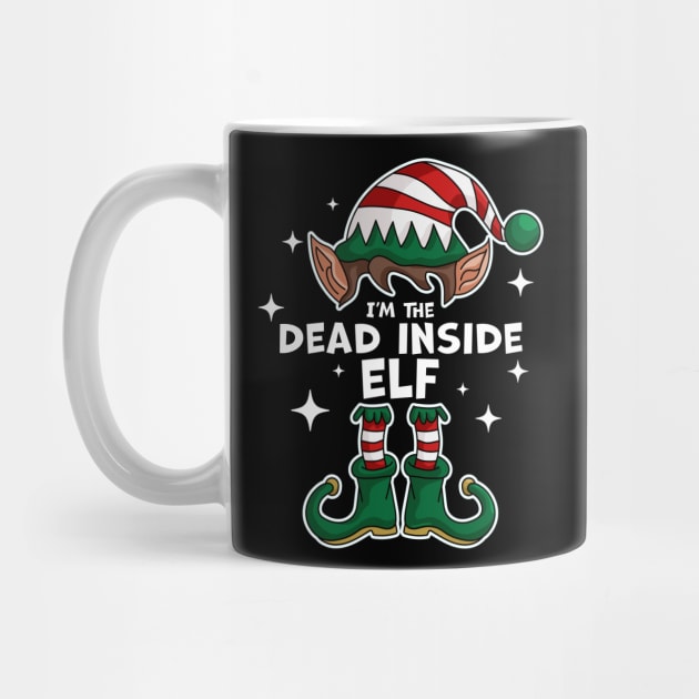 I'm the Dead Inside Elf - Matching Family Christmas Xmas by OrangeMonkeyArt